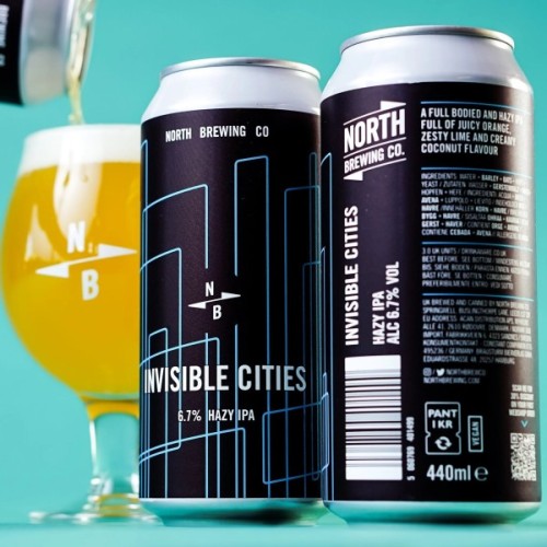 North Brewing Co Invisible Cities 6.7% 12 x 440ml (CANS)